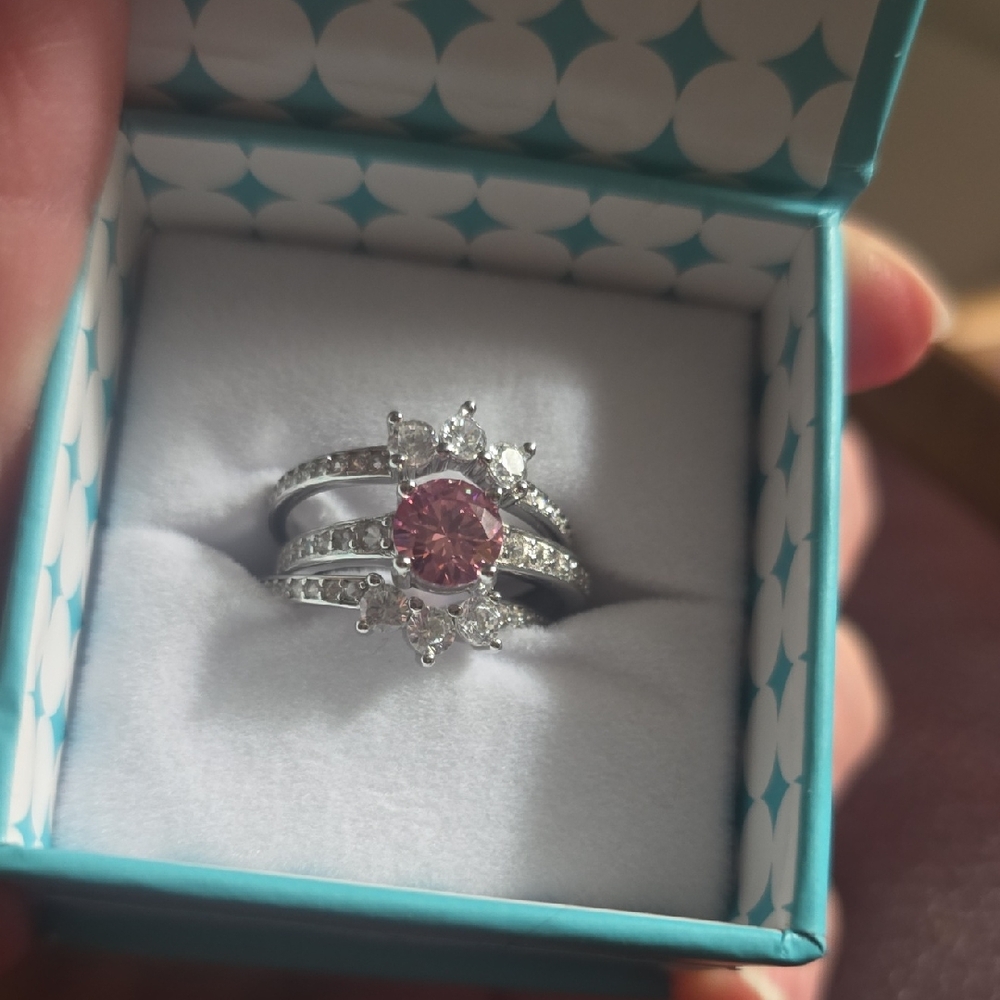 New With Box Ryze Sterling Silver Ring. Size 7.